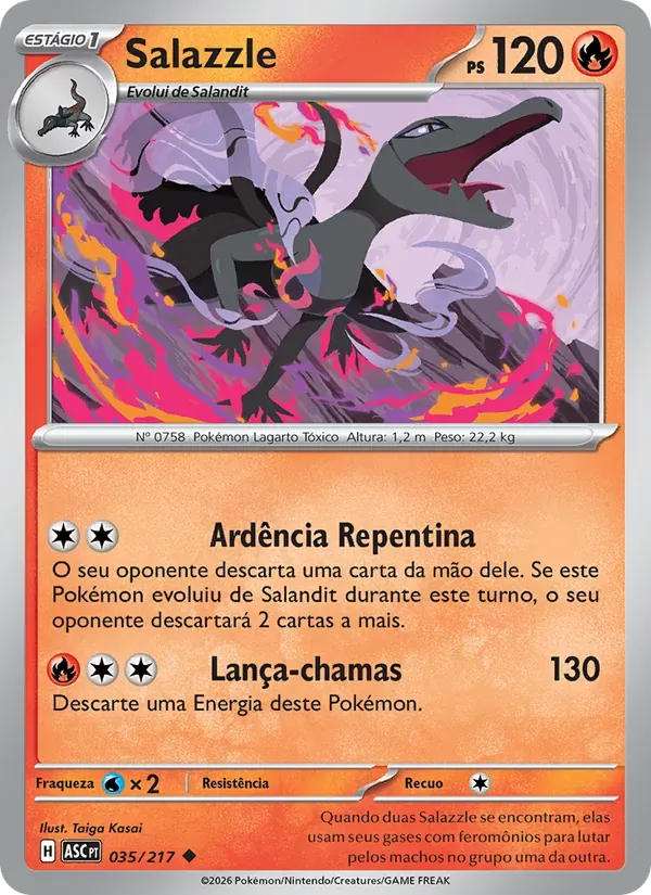 Salazzle 035/217 Heróis Excelsos