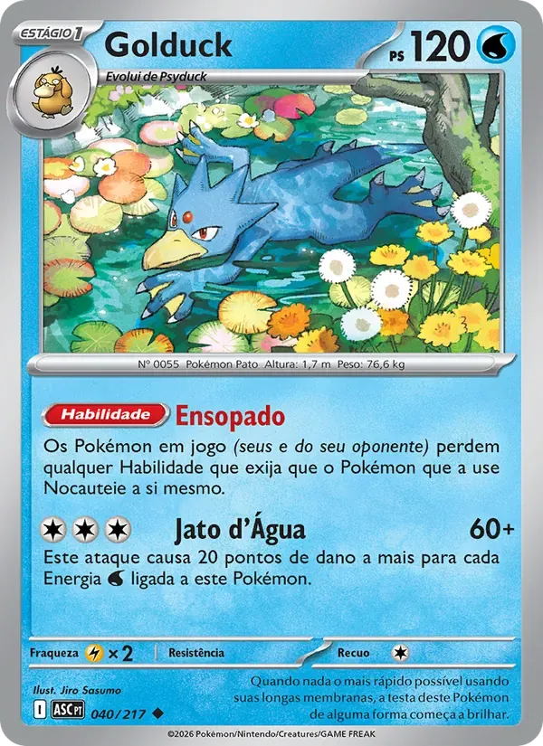 Golduck 040/217 Heróis Excelsos