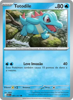 Totodile 041 Heróis Excelsos