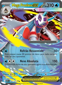 Mega Froslass ex 047 Heróis Excelsos