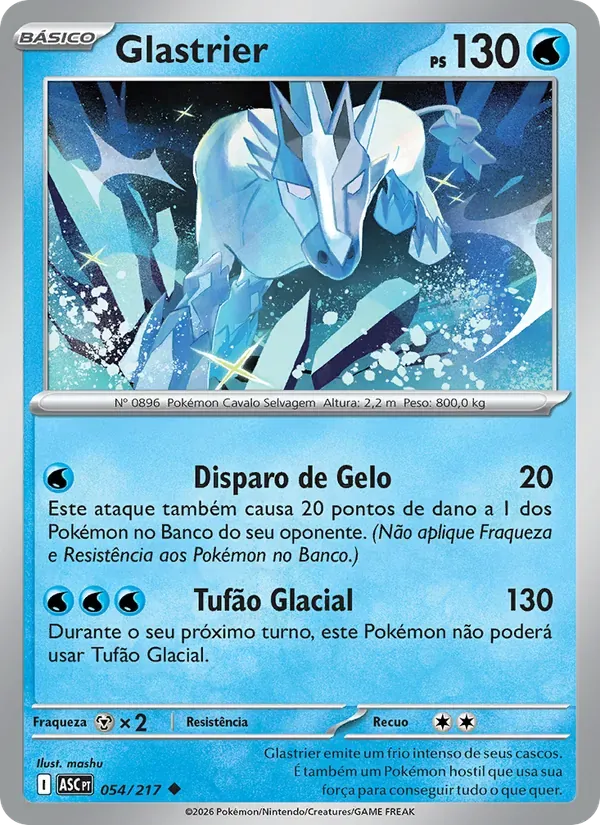 Glastrier 054/217 Heróis Excelsos