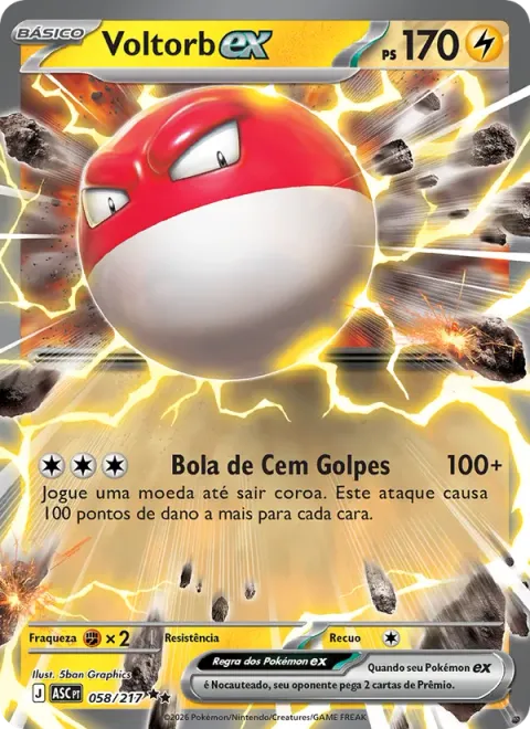 Voltorb ex 058/217