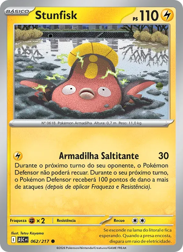 Stunfisk 062/217 Heróis Excelsos