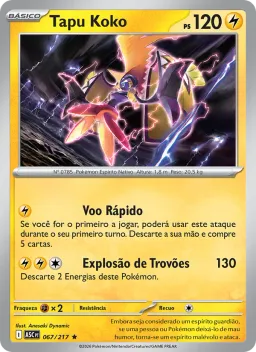 Tapu Koko 067 Heróis Excelsos