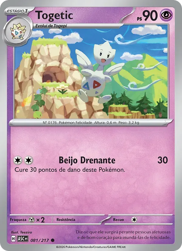 Togetic 081/217 Heróis Excelsos