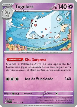 Togekiss 082 Heróis Excelsos