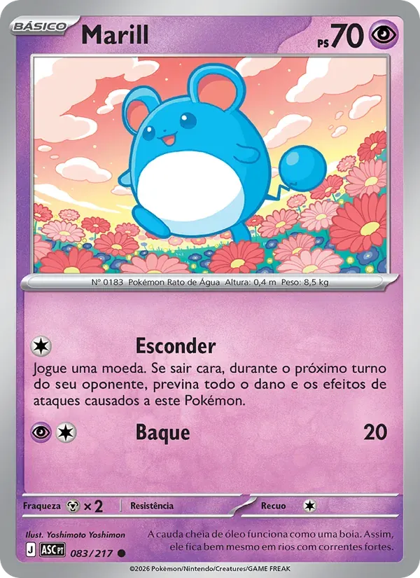 Marill 083/217 Heróis Excelsos