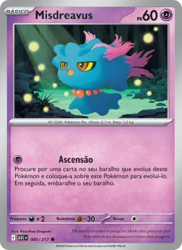 Misdreavus 085 Heróis Excelsos