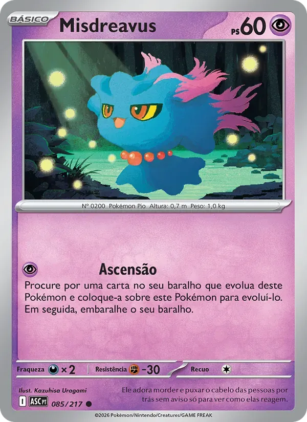 Misdreavus 085/217 Heróis Excelsos
