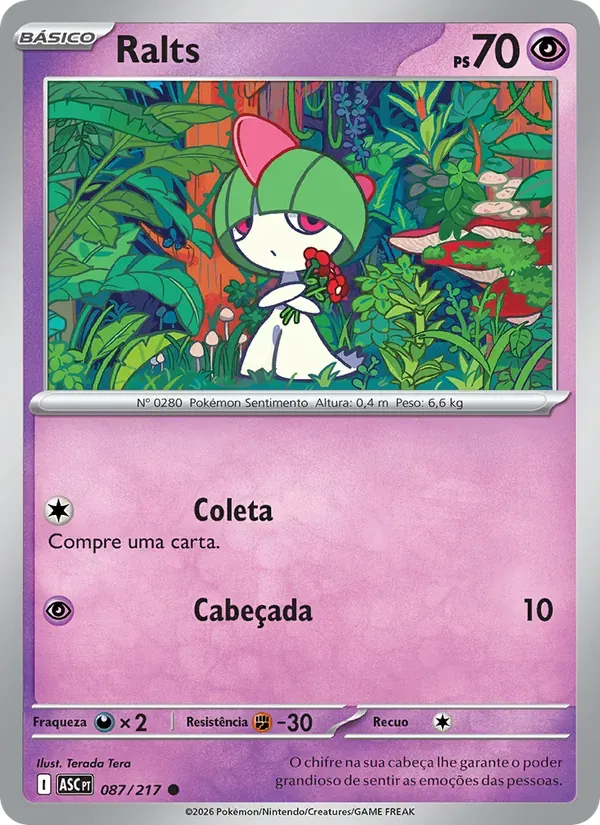 Ralts 087/217 Heróis Excelsos