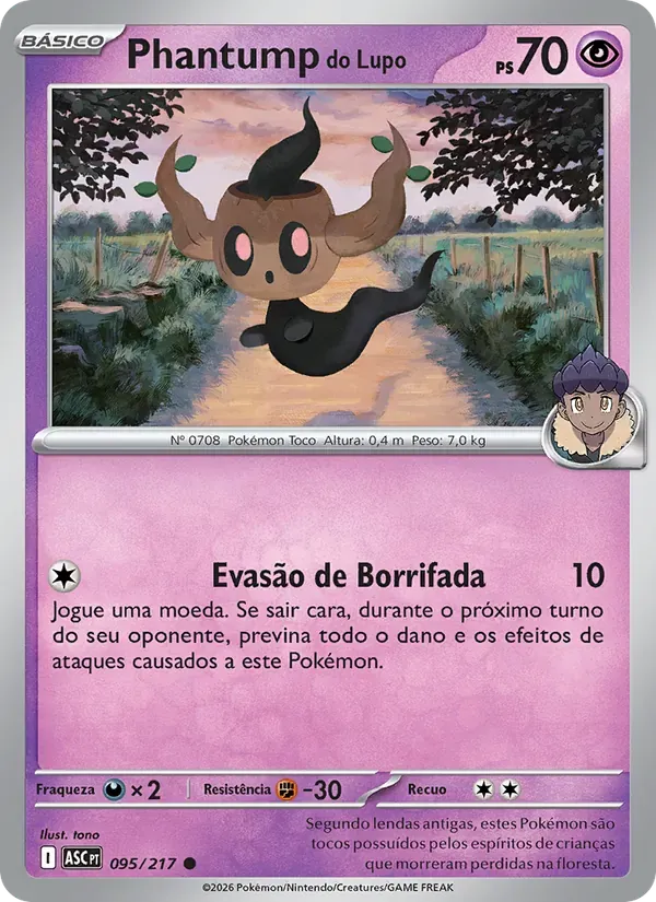 Phantump do Lupo 095/217 Heróis Excelsos