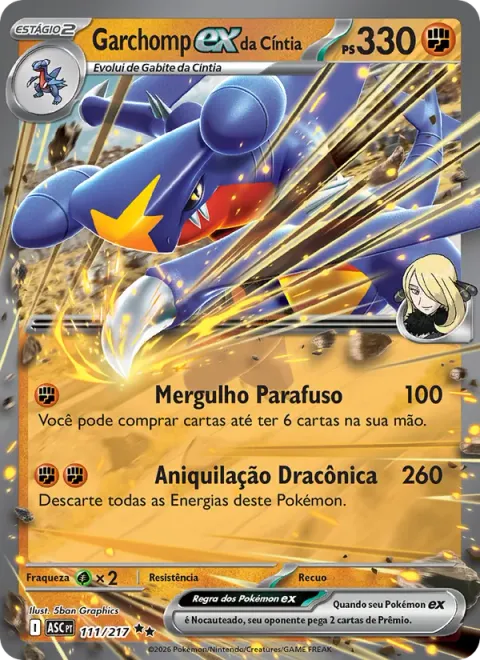 Garchomp ex da Cíntia 111/217