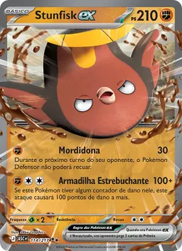 Stunfisk ex 114 Heróis Excelsos