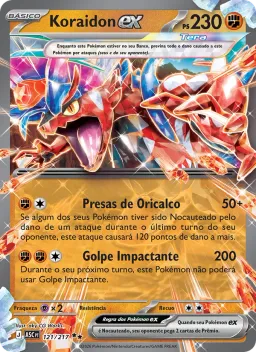 Koraidon ex 121 Heróis Excelsos