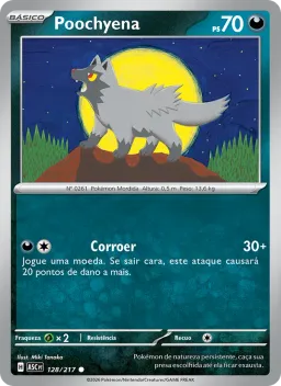 Poochyena 128 Heróis Excelsos