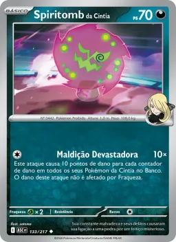 Spiritomb da Cíntia 133 Heróis Excelsos