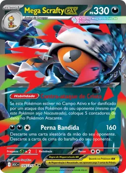Mega Scrafty ex 135 Heróis Excelsos