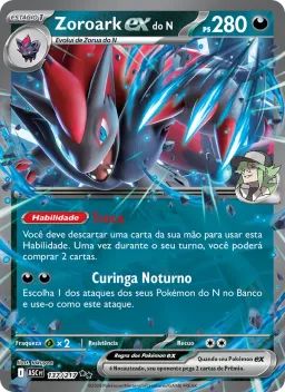 Zoroark ex do N 137 Heróis Excelsos