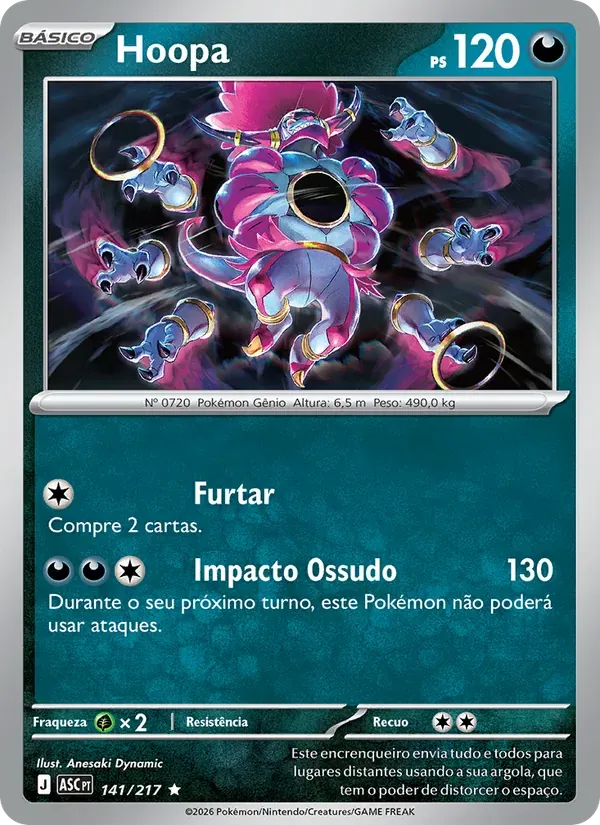Hoopa 141/217 Heróis Excelsos