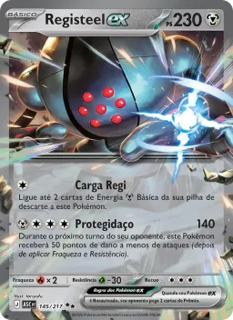 Registeel ex 145 Heróis Excelsos