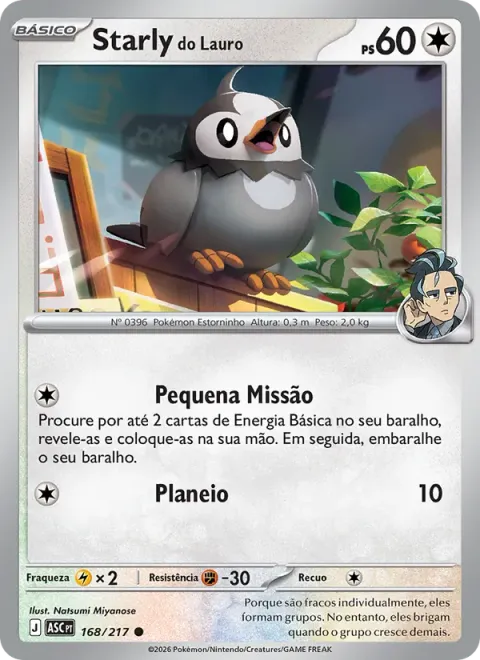 Starly do Lauro 168/217