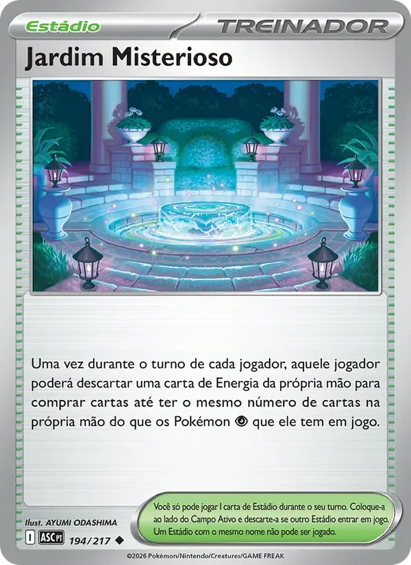 Jardim Misterioso 194/217 Heróis Excelsos