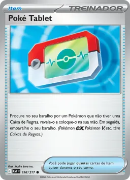 Poké Tablet 198 Heróis Excelsos