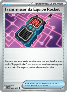 Transmissor da Equipe Rocket 209 Heróis Excelsos
