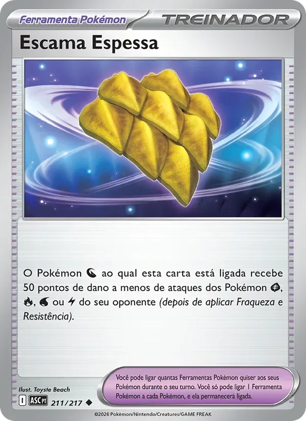 Escama Espessa 211/217 Heróis Excelsos