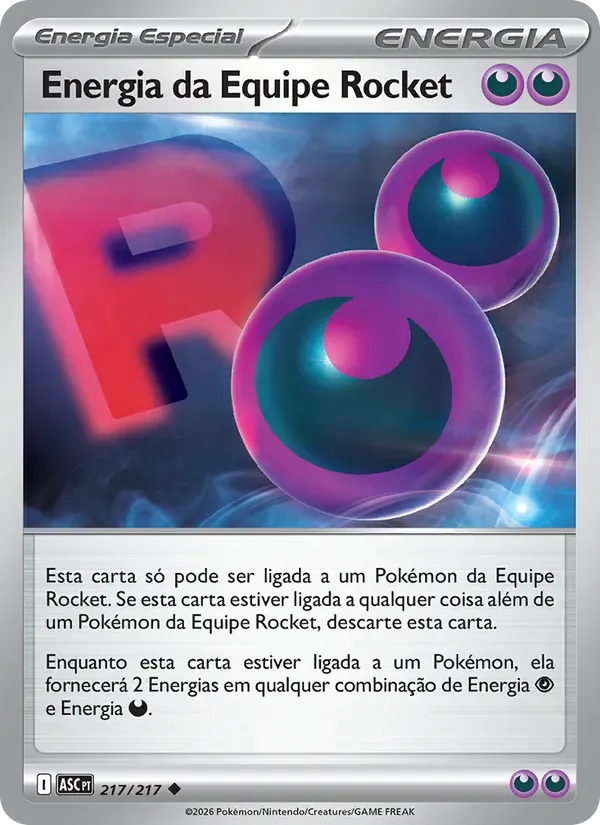 Energia da Equipe Rocket 217/217 Heróis Excelsos