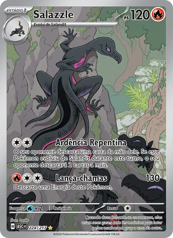Salazzle 224/217 Heróis Excelsos