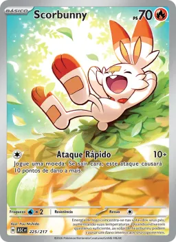 Scorbunny 225 Heróis Excelsos