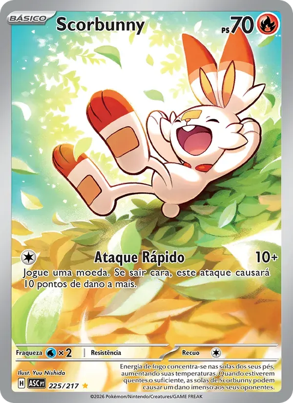 Scorbunny 225/217 Heróis Excelsos
