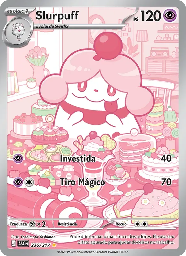 Slurpuff 236/217 Heróis Excelsos