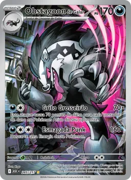 Obstagoon de Galar 245 Heróis Excelsos