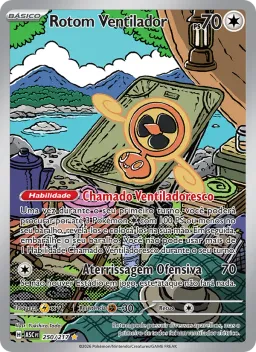 Rotom Ventilador 250 Heróis Excelsos