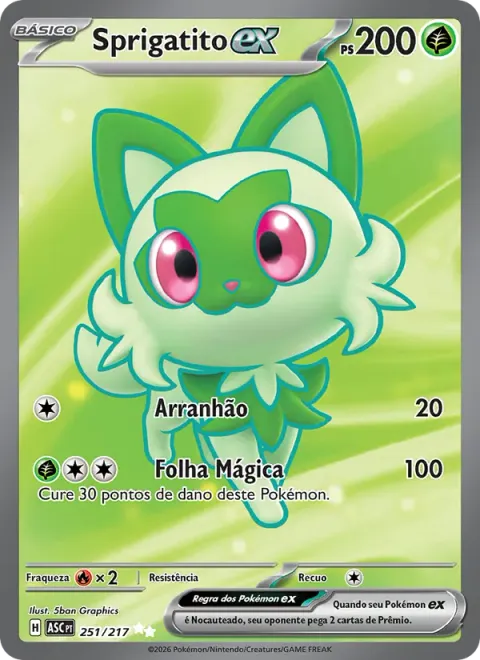 Sprigatito ex 251/217