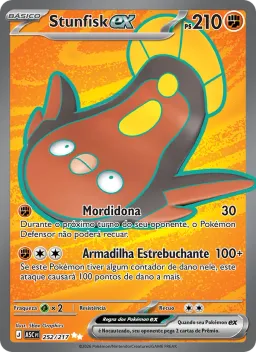 Stunfisk ex 252 Heróis Excelsos