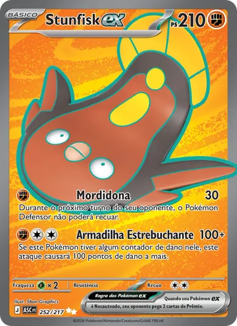 Stunfisk ex 252/217
