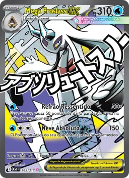 Mega Froslass ex 265 Heróis Excelsos