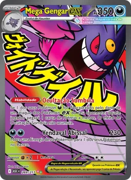 Mega Gengar ex 269 Heróis Excelsos