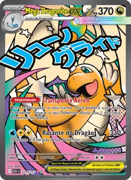 Mega Dragonite ex 271 Heróis Excelsos