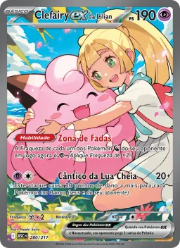 Clefairy ex da Lílian 280 Heróis Excelsos