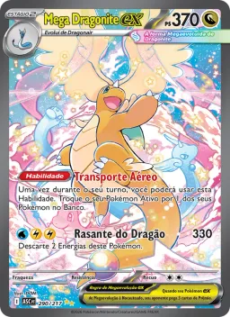 Mega Dragonite ex 290 Heróis Excelsos