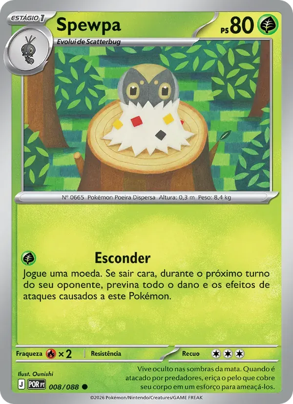 Spewpa 008/88 Equilíbrio Perfeito