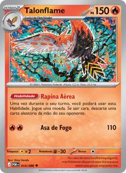 Talonflame 014 Equilíbrio Perfeito