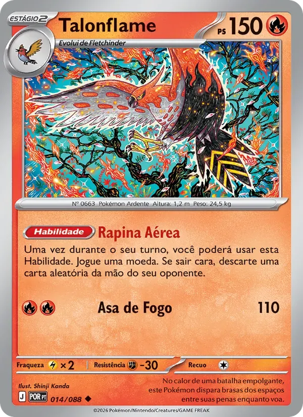 Talonflame 014/88 Equilíbrio Perfeito