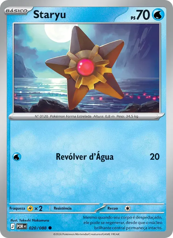 Staryu 020/88 Equilíbrio Perfeito