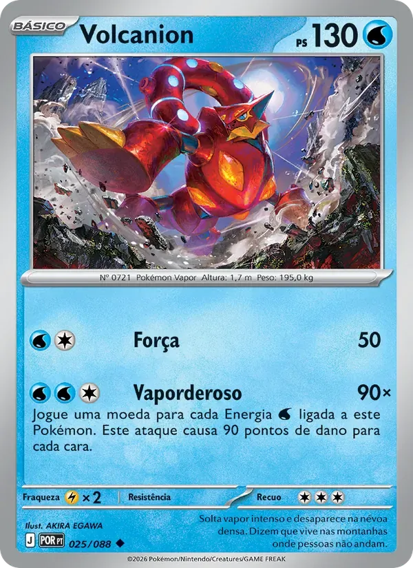 Volcanion 025/88 Equilíbrio Perfeito