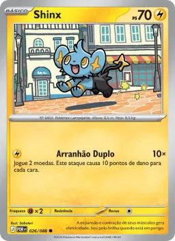 Shinx 026 Equilíbrio Perfeito